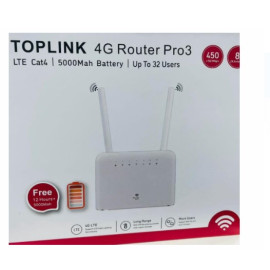 Modem 4G - TOPLINK 4G Router Pro3 ابيض
