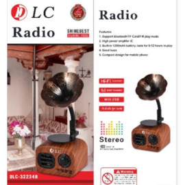      راديو مع سماعة بلوتوث سبيكر متنقل LC-DLC-32234B 