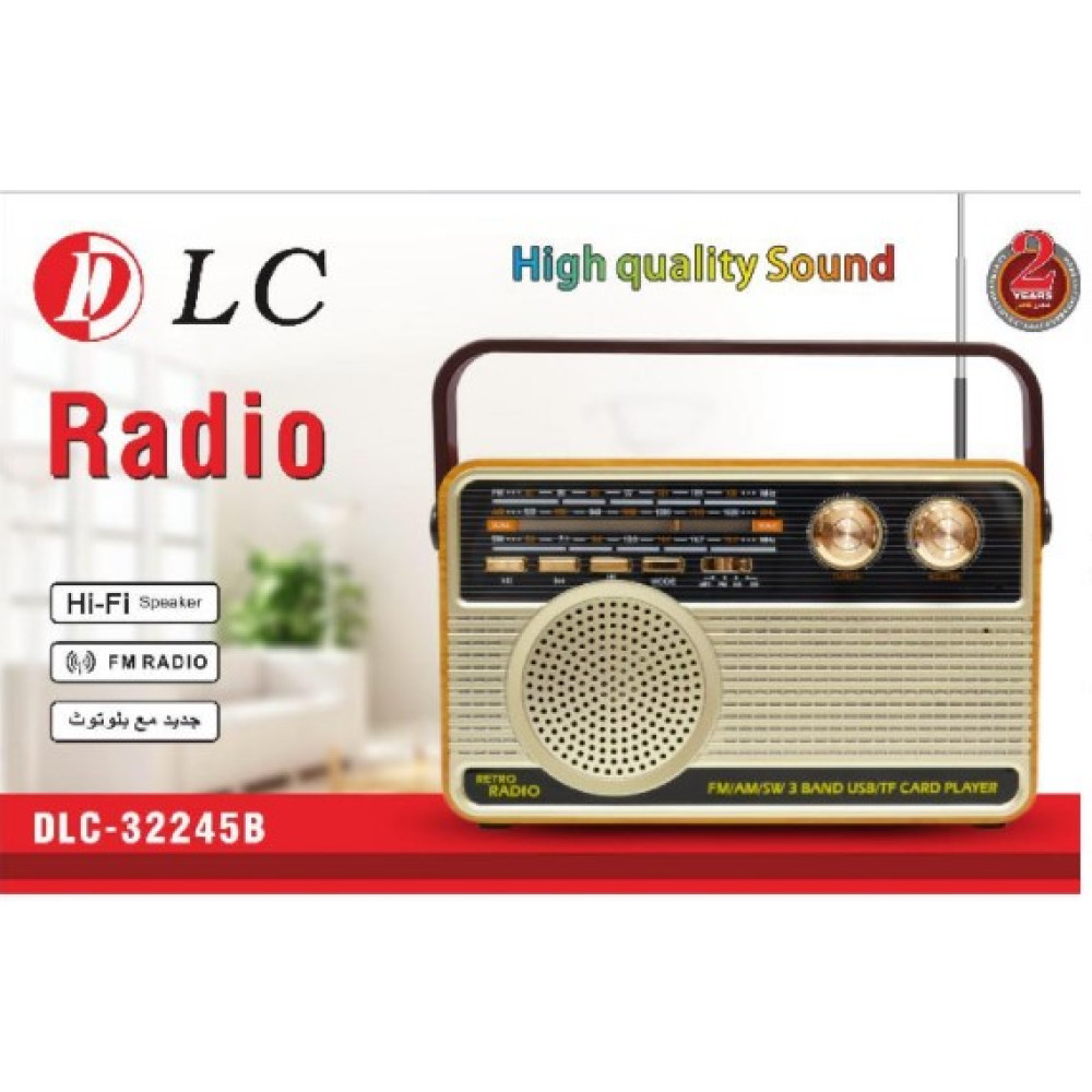 سماعات بلوتوث و راديو DLC-32245B 