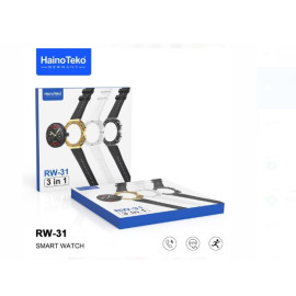 ساعة هاينو تيكو مع 3 سوارات | Haino Teko RW-31