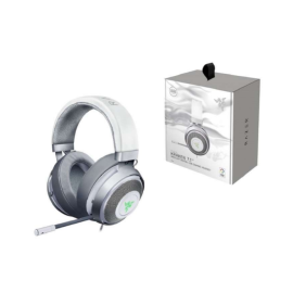 Razer سماعة ريزر كراكن أبيض السلكية ..