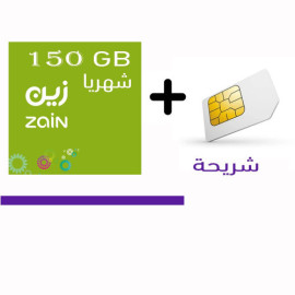 عرض 14 احصل على شريحة بيانات  150 جيجا - لمدة 3 شه..