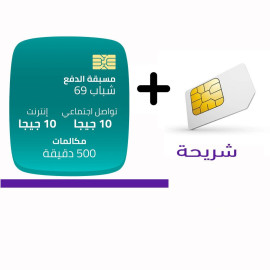 عرض 1 شريحة انترنت مع مكالمات..