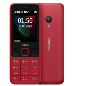 نوكيا - هاتف موديل 150 شريحتين اتصال احمر