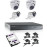 4 كاميرات مراقبة هيك فيجن 8 ميجا + جهاز تسجيل  مع التركيب مجاناً